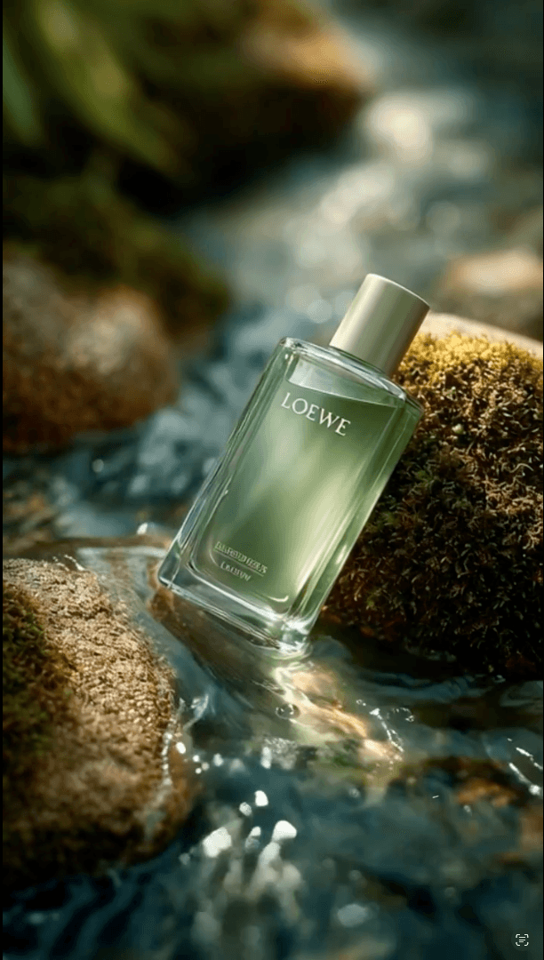 Loewe Perfume Bottle - Stream Nature