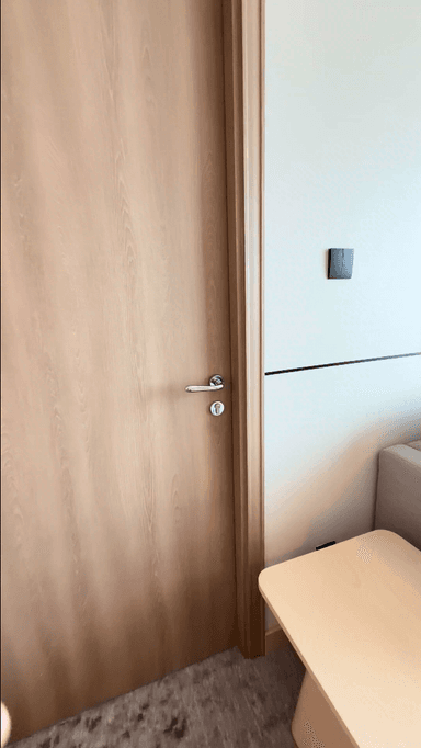 Wooden Door Handle - Entryway