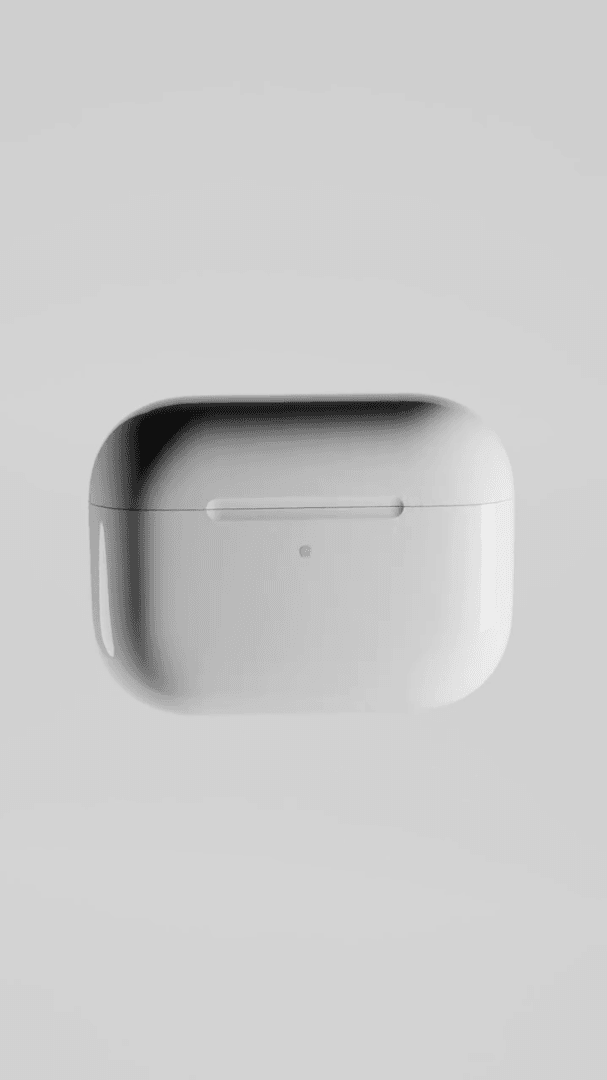 White Wireless Earbuds